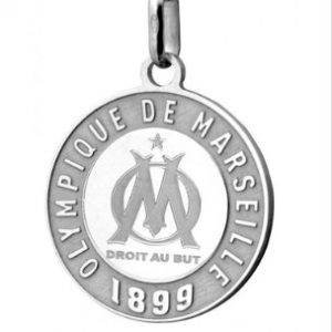 Medaille ARGENT Ronde Logo OM