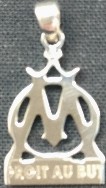 Medaille ARGENT Logo OM