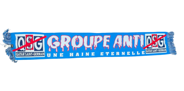 ECHARPE « GROUPE ANTI QSG, UNE HAINE ETERNELLE»