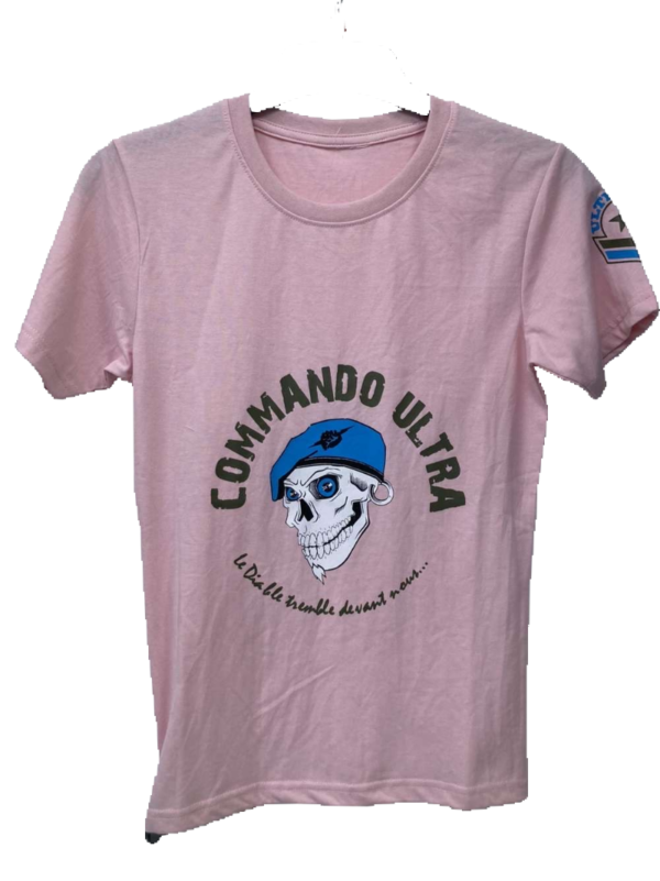 T- SHIRT ULTRA FEMME ROSE