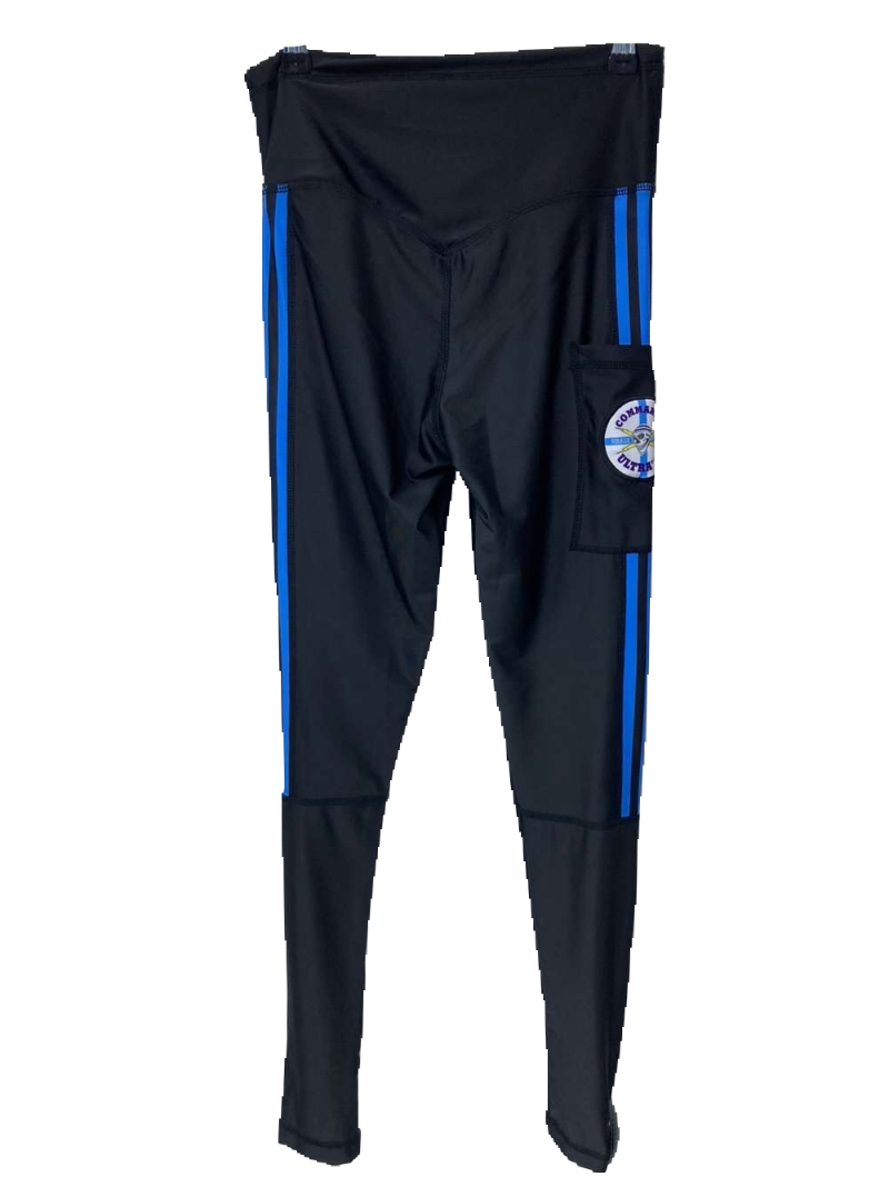 LEGGING ULTRA COMMANDO FEMME BANDE BLEU