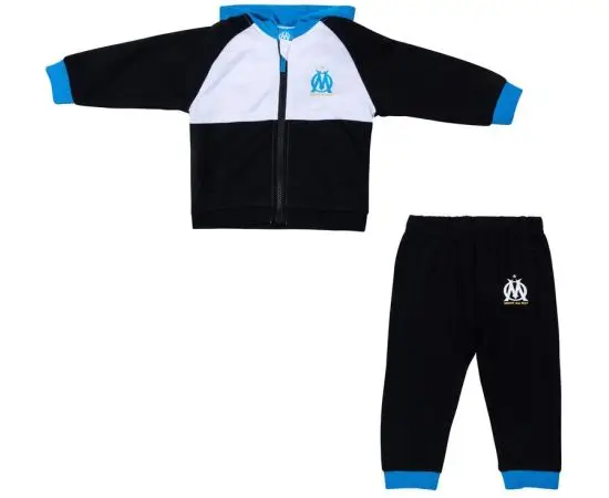 Ensemble bébé jogging OM – Collection officielle Olympique de Marseille – Garçon