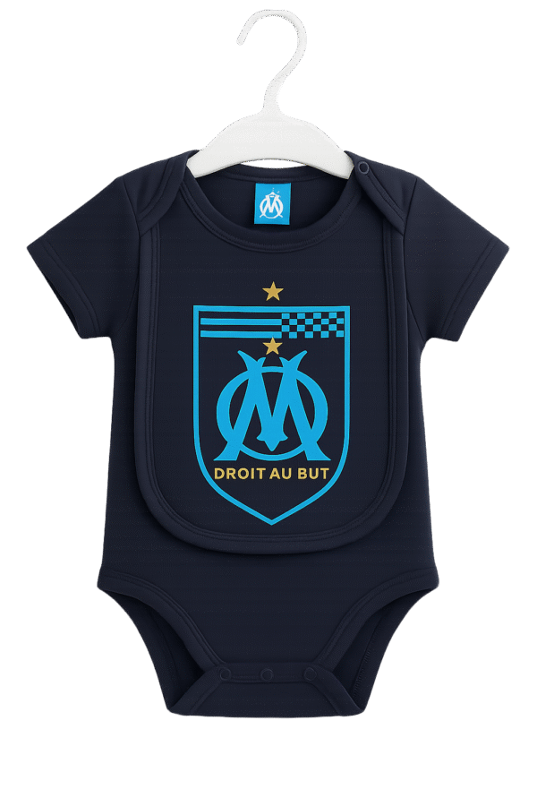 Set body + Bavoir Bébé Garçon